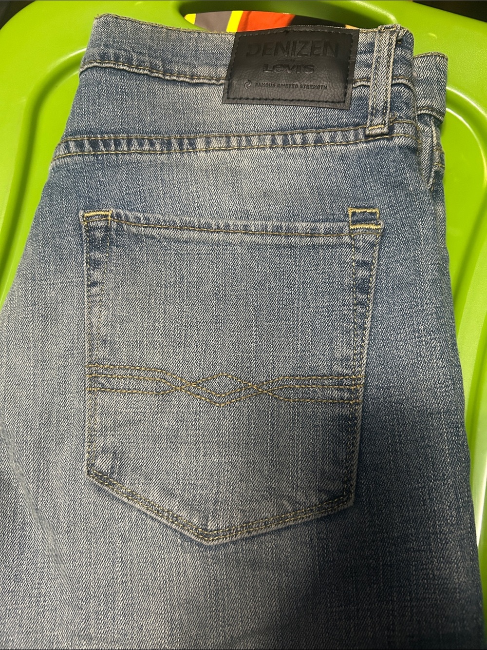 Denizen from Levi's Light Wash Relaxed Men's Jeans
